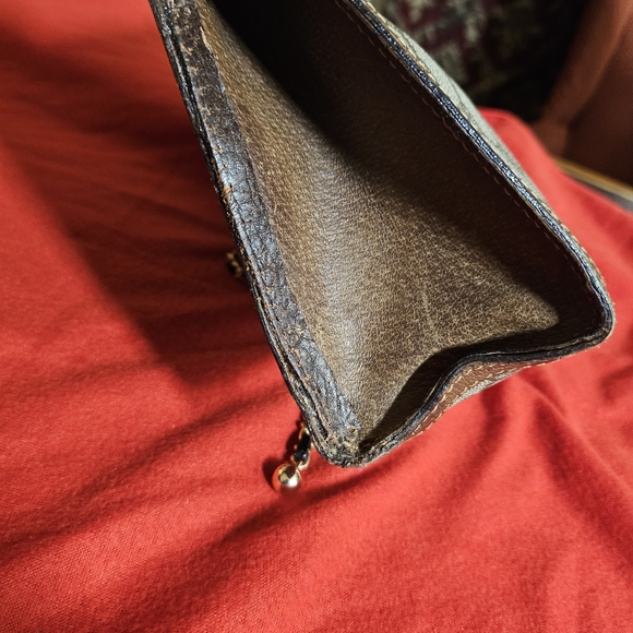 Gucci GG Canvas Web Stripe Crossbody Bag in Brown/Beige/Green/Red - Picture 15 of 16